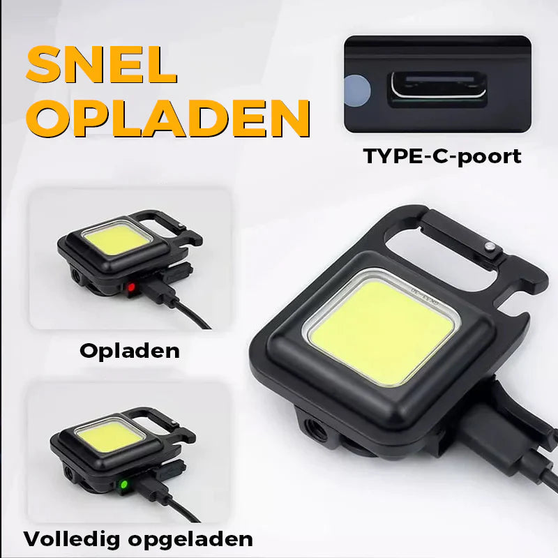 Ledsen™ - SMART Led sleutelhanger noodverlichting | (Tijdelijk 1+1 GRATIS)