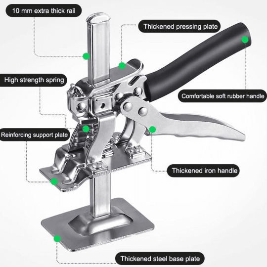 Arbeidsbesparend Armhefgereedschap