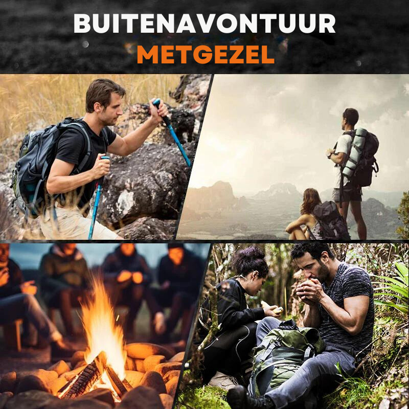 Laatste dag 50% korting aanbieding | 🗡️ Huis & Outdoor-Avontuur Multifunctioneel Mes met Schede