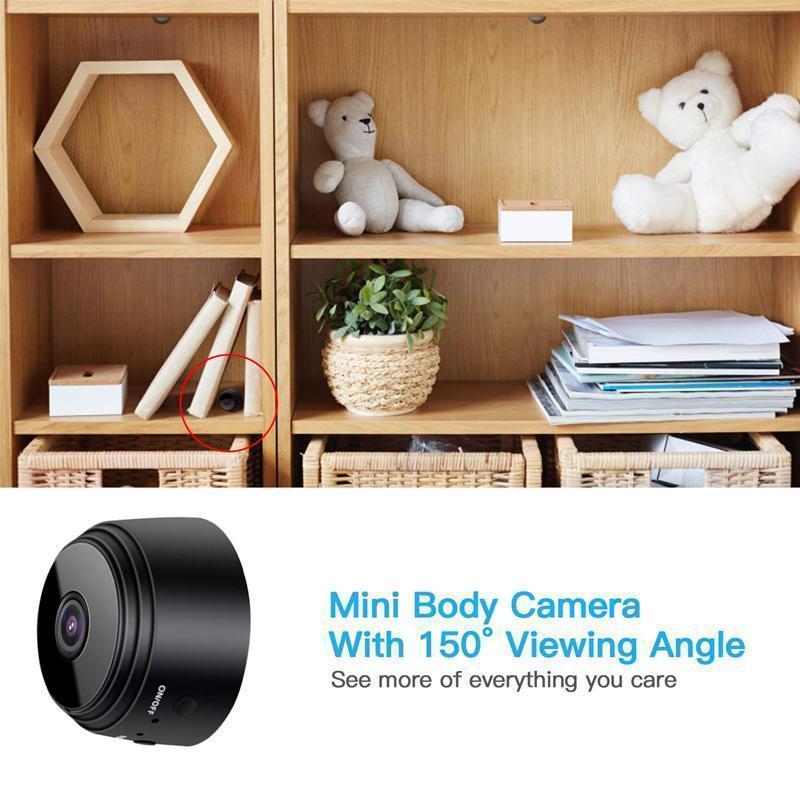 1080p WiFi Mini Camera - Beveilig je Huis Altijd en Overal