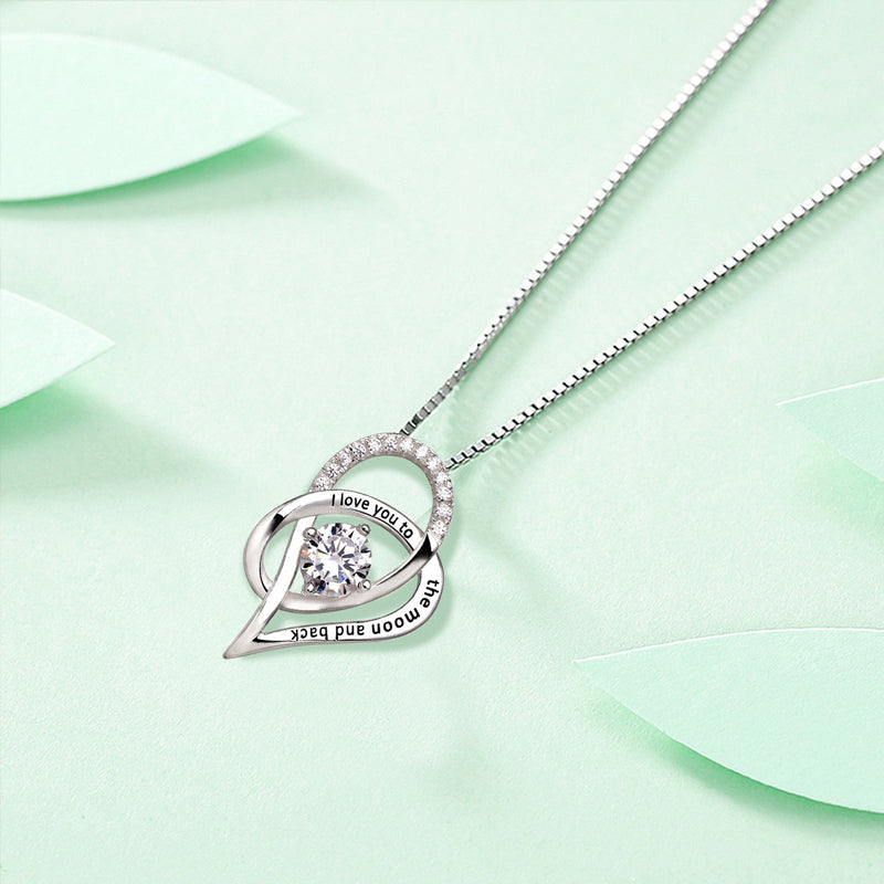 Hutsen | Gegrafeerd 'I love you' Ketting