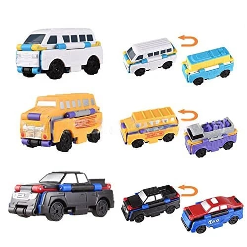 Kletshuts™ ToyCar - Anti-Reverse Auto Speelgoed Set