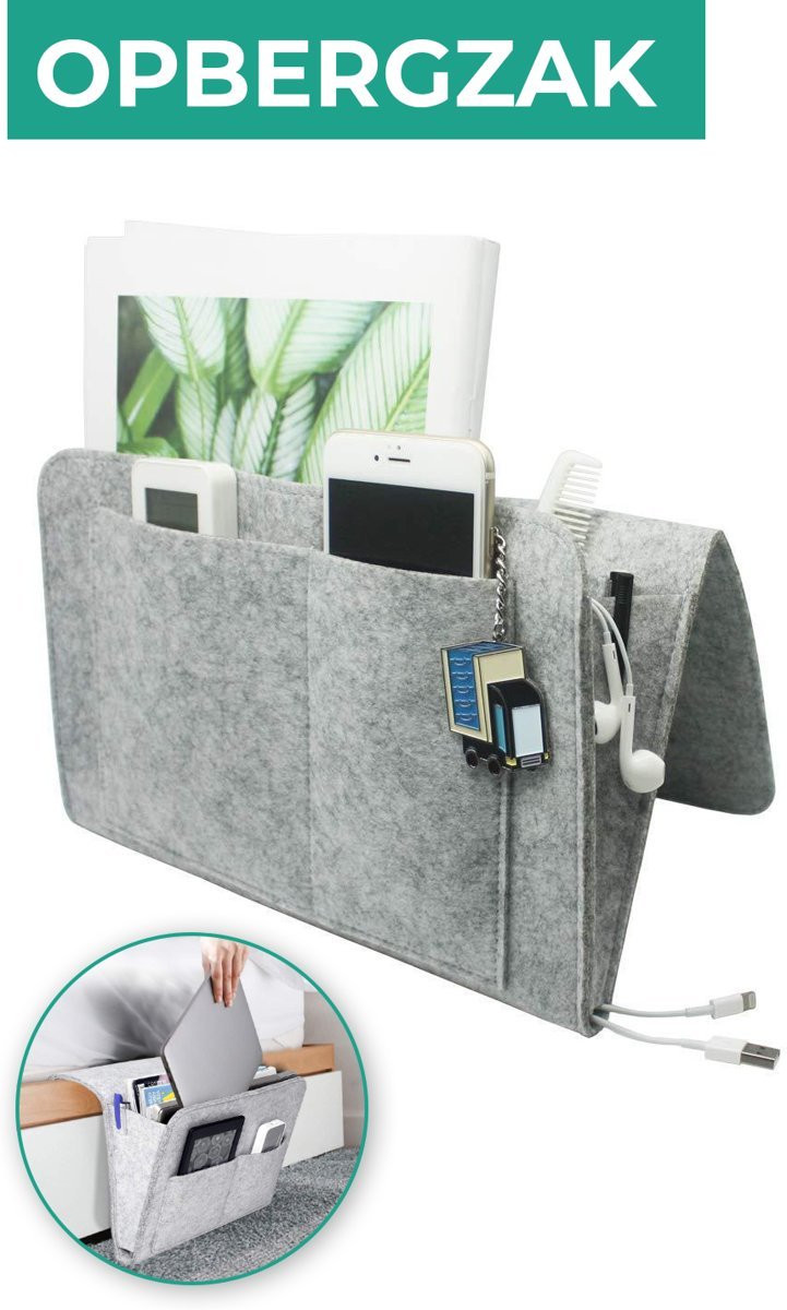 BedCaddy™ | Bed en bank organizer!