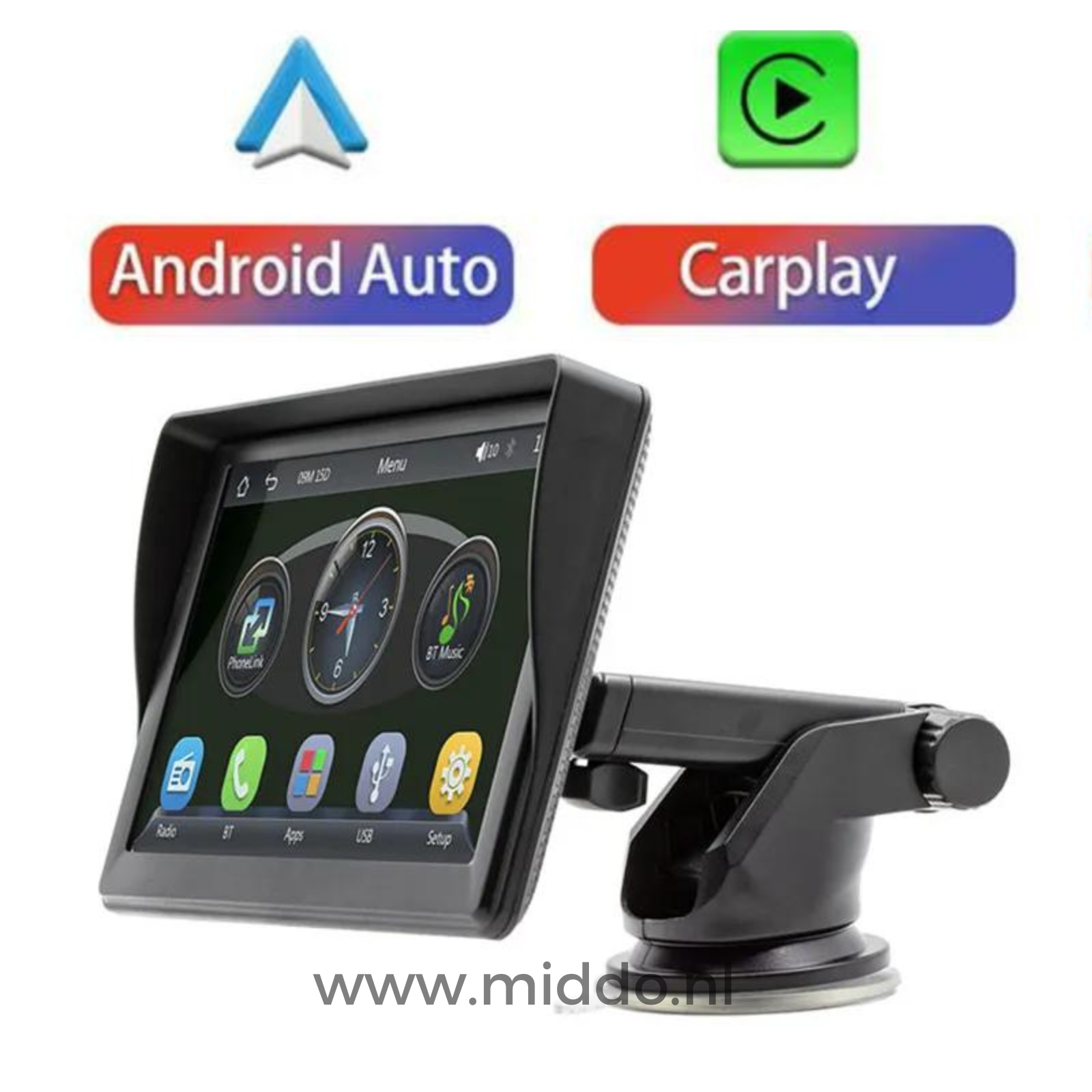 Bespaar meer dan €100,- op de verbeterde CarPlay™: Geschikt voor Android & iOS!