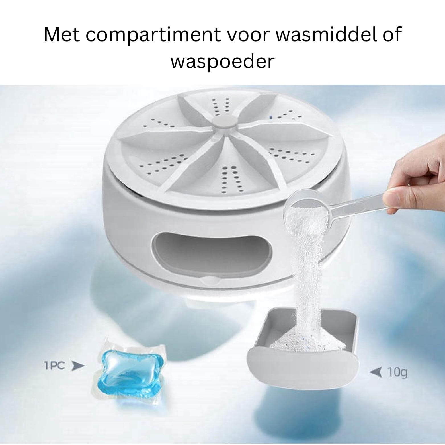 Wasmachine & Vaatwasser in één - EasyWash™