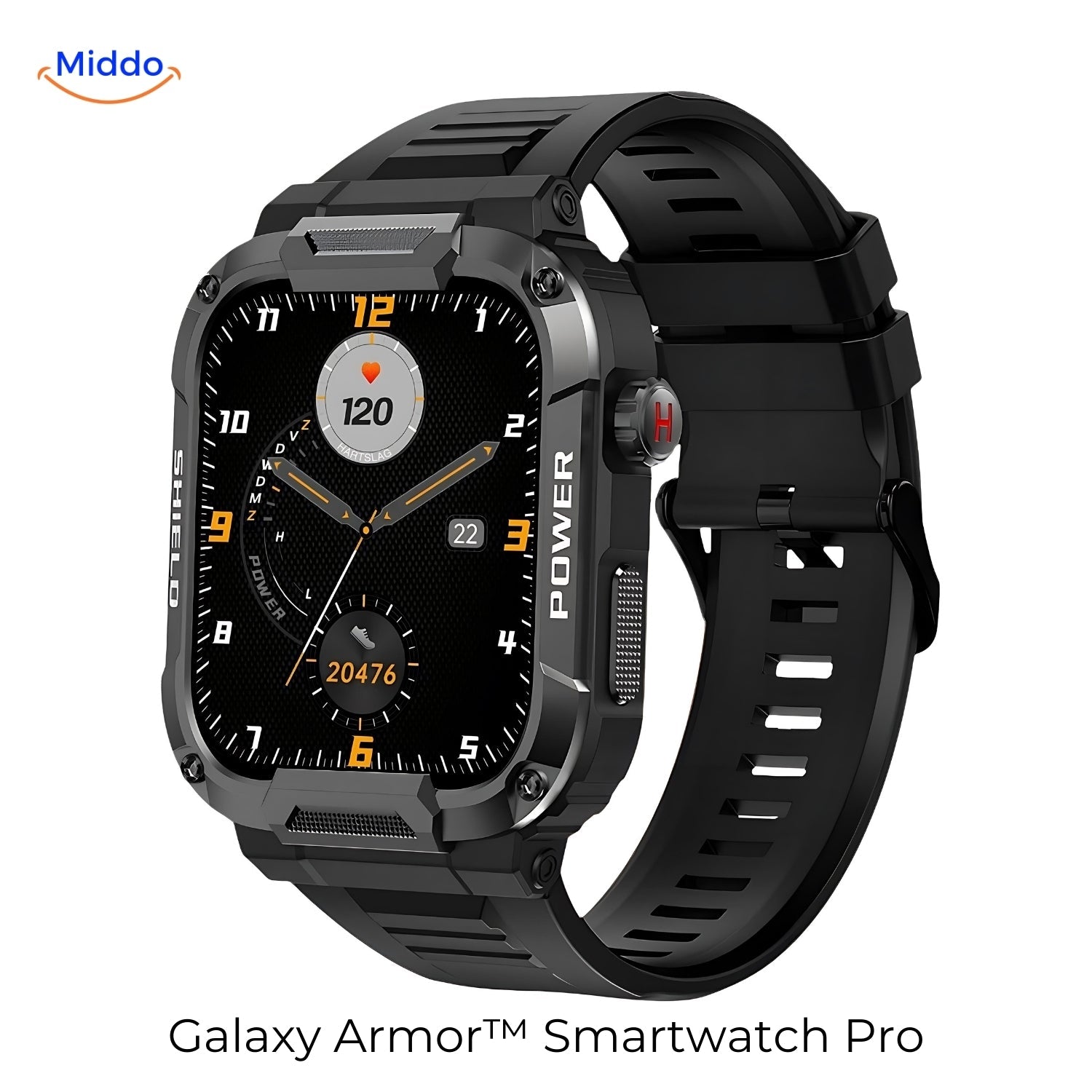 Galaxy Armor™ Smartwatch - Bespaar €100+ op de Onverwoestbare Smartwatch voor iOS & Android