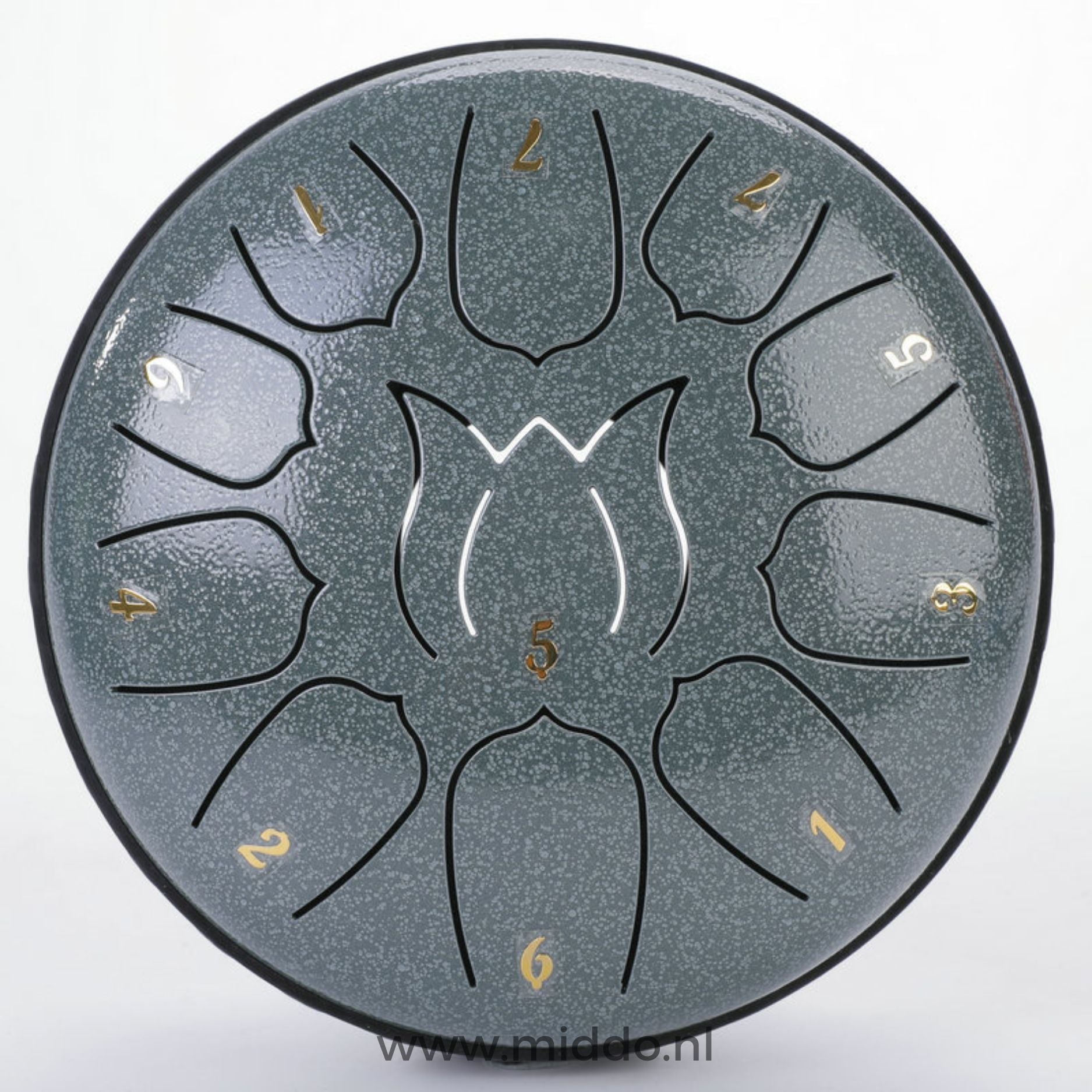 Harmonii KlankOase™ Steel Tongue Drum voor Muzikale Meditatie en Creatieve Expressie