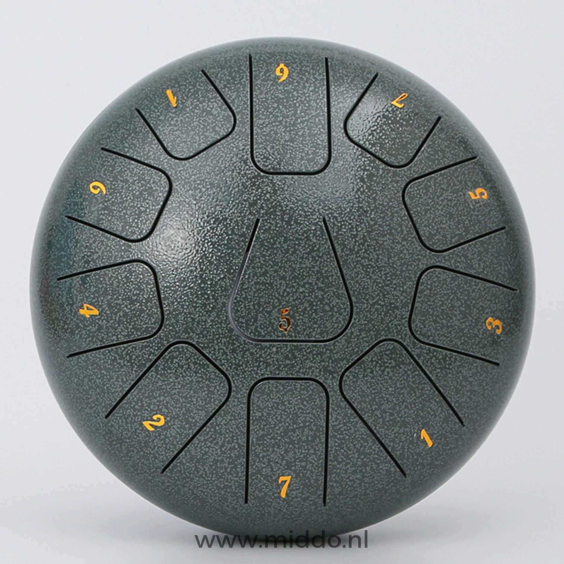 Harmonii KlankOase™ Steel Tongue Drum voor Muzikale Meditatie en Creatieve Expressie