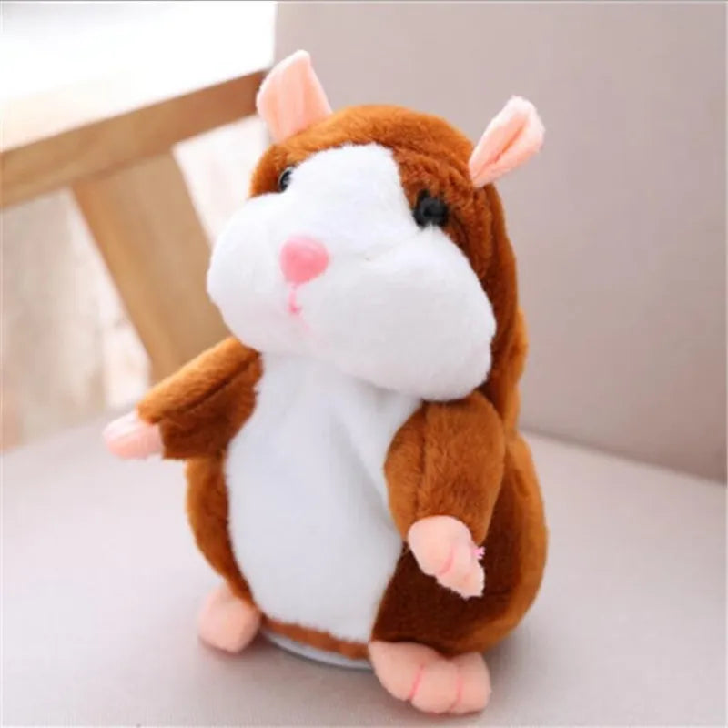 Kletshuts™ TalkingHamster - Lief Pratende Hamster Pluche Speelgoed