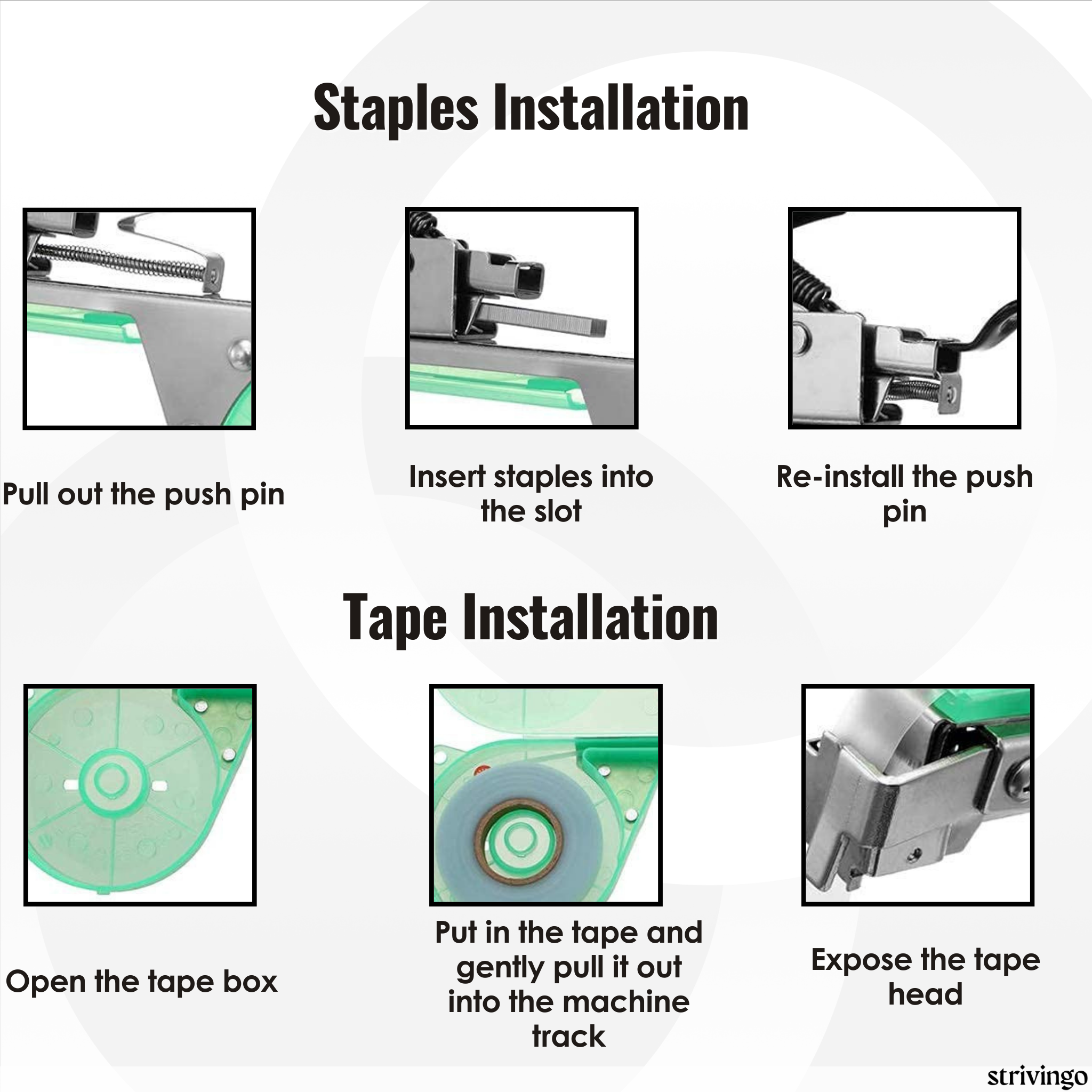 TieUp™ Plant Bindmachine | incl. 10 Rollen Tape