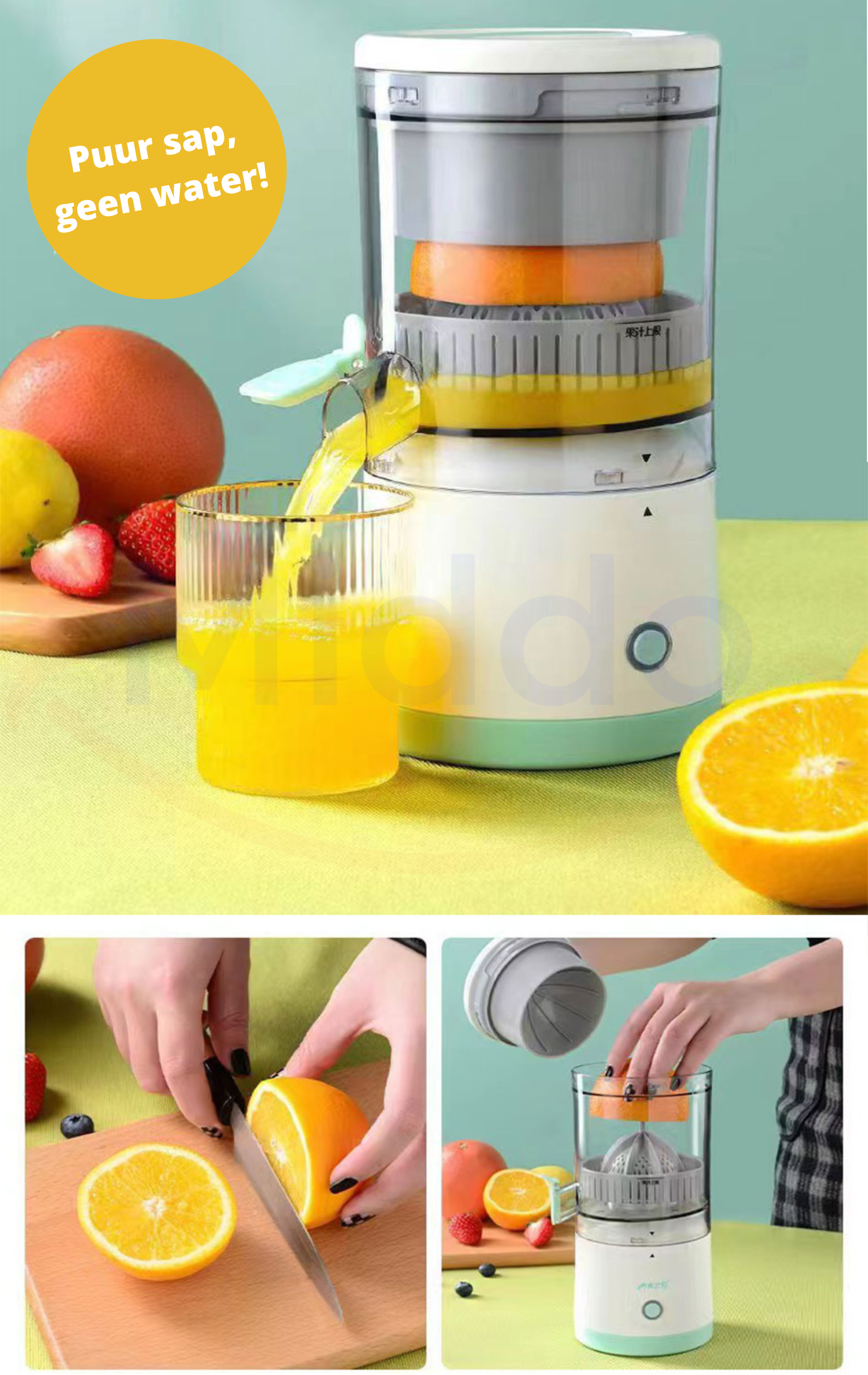 Juice-O-Matic™: Geniet Snel en Gemakkelijk van Gezonde Sappen!