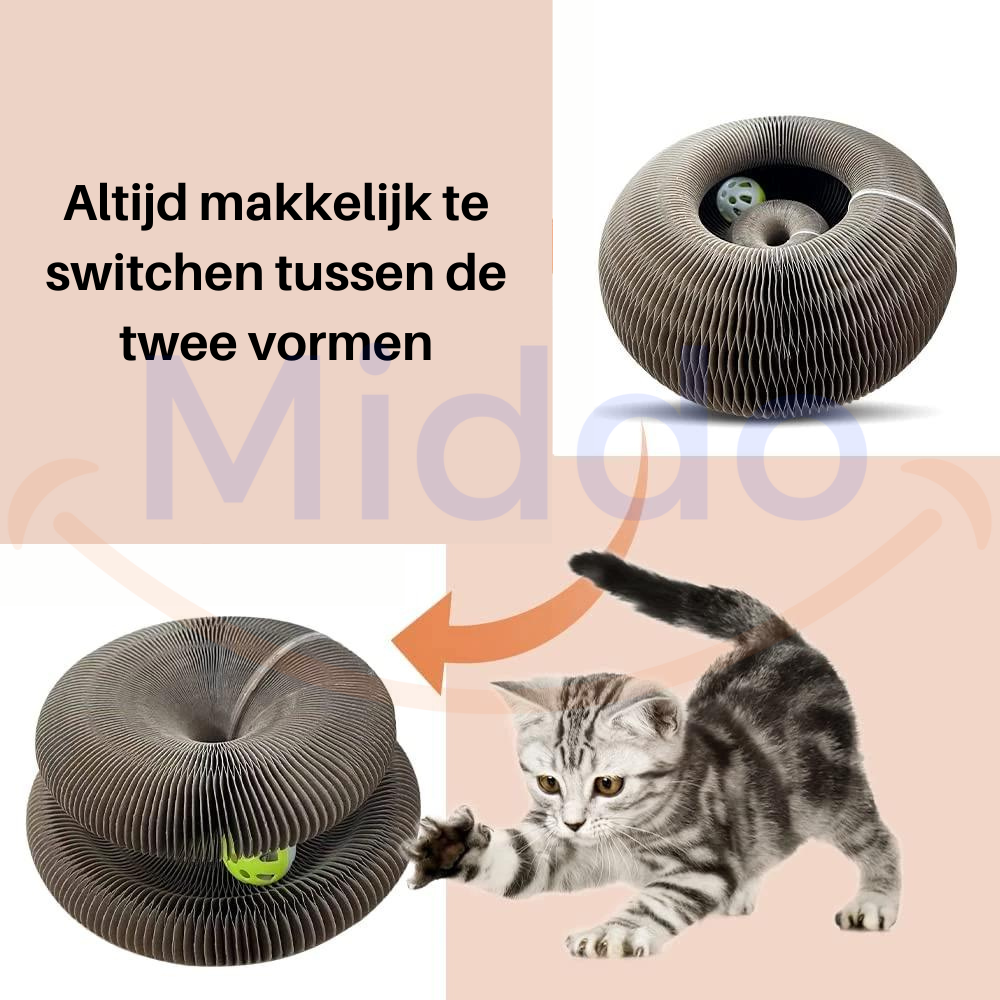 De Kattenscratcher™ | Krabben, spelen en relaxen