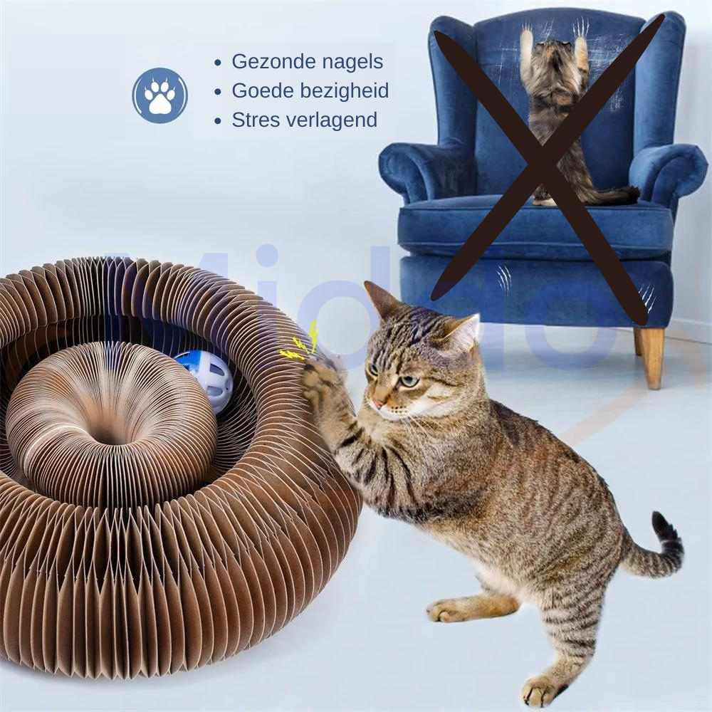 De Kattenscratcher™ | Krabben, spelen en relaxen