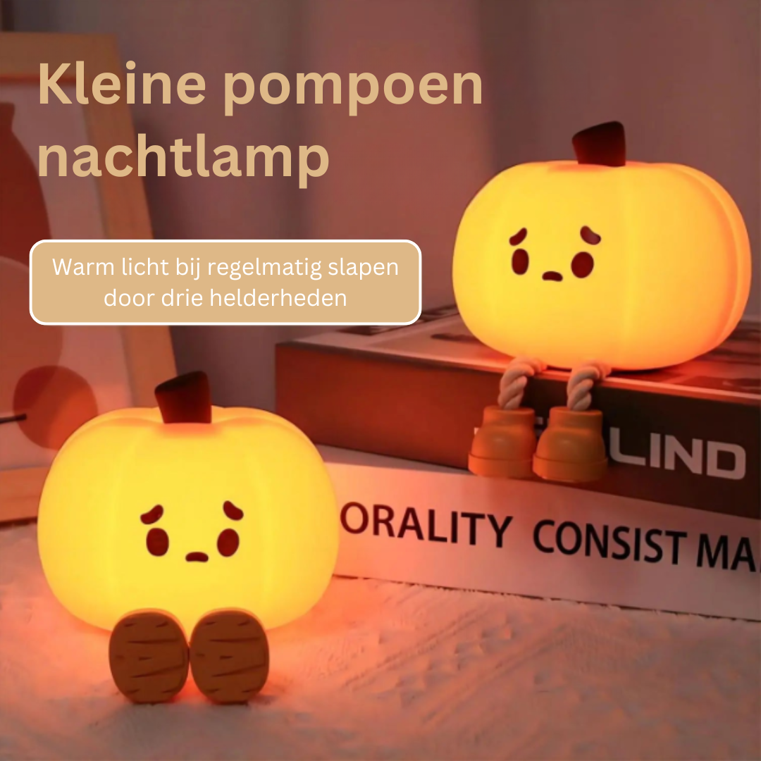 PumpkinGlow | Het zachte, gloeiende pompoenlicht geeft een gevoel van rust