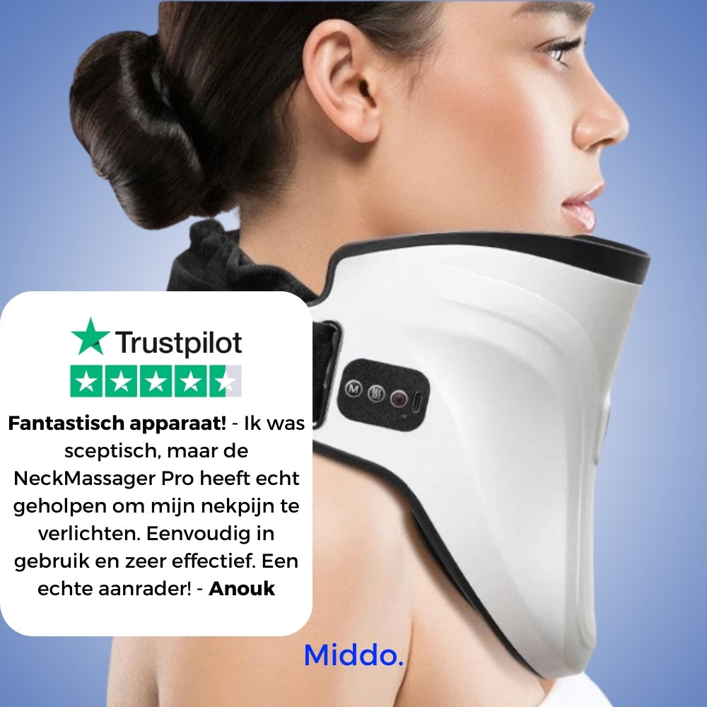 NeckMassager Pro™ - Ultieme Verlichting voor Jouw Nekpijn!