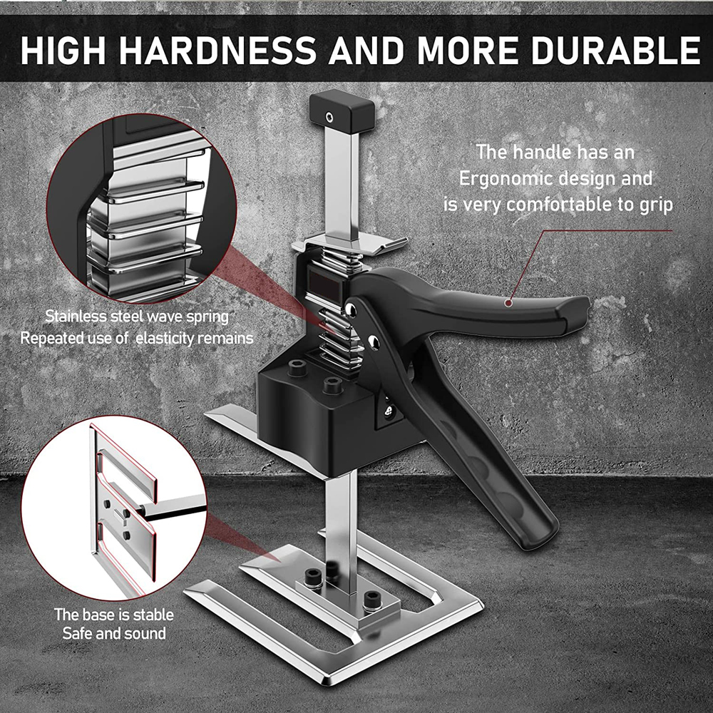 Voor Doe-Het-Zelvers en Professionals: Strong Arm™ Tilhulp | Voorkom Rugklachten met 150 kg Draagkracht in Robuust RVS