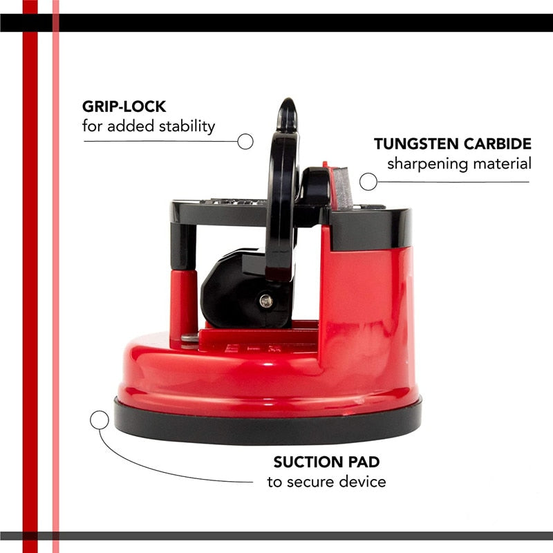 Globetrek° KnifeSharpener - Zuigbeker Messenslijper