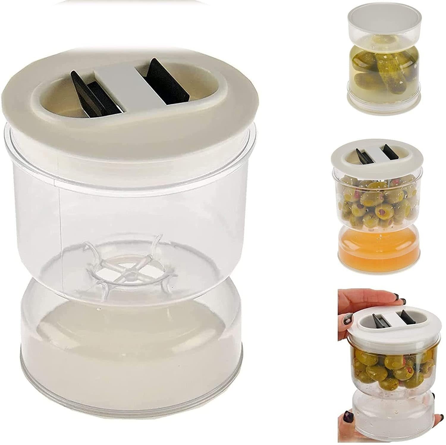 Globetrek° PickleJar - Pickle En Olives Pot Container Met Zeef