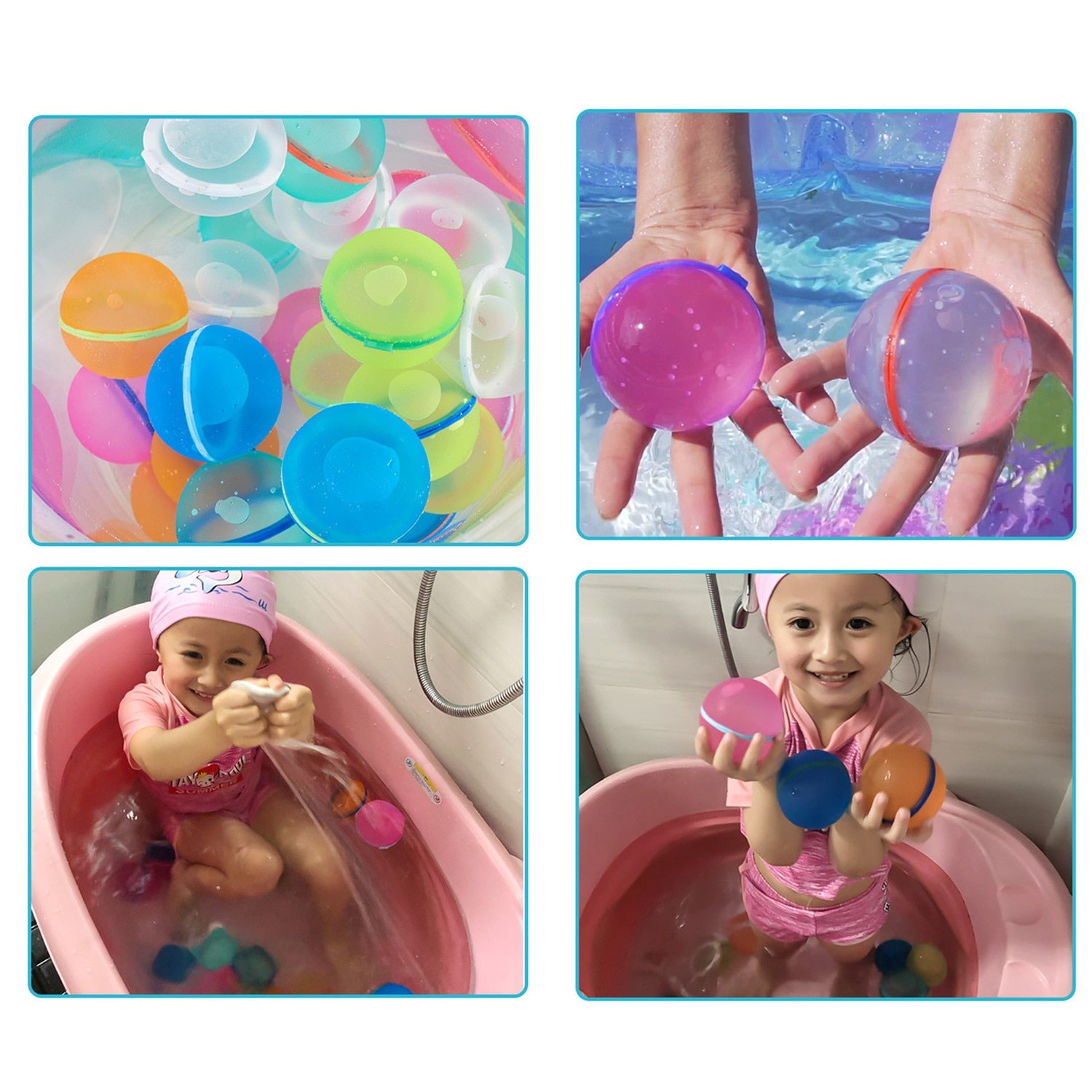 Kletshuts™ SplashFun - Herbruikbare Waterballonnen