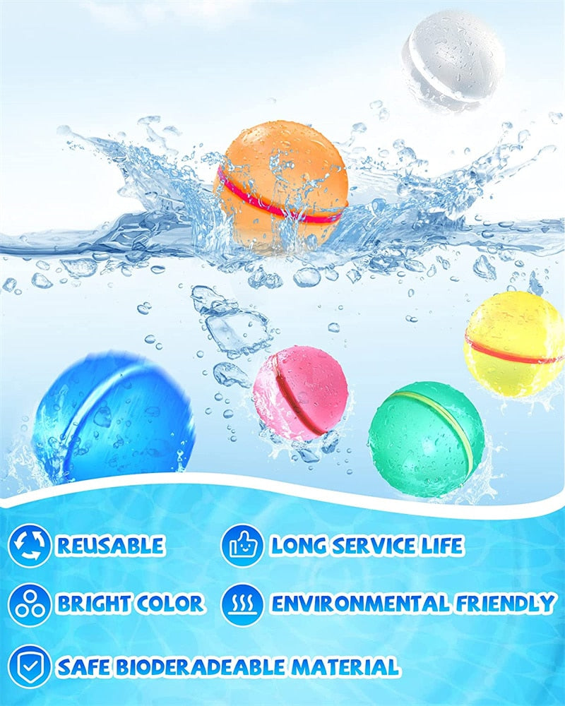 Kletshuts™ SplashFun - Herbruikbare Waterballonnen