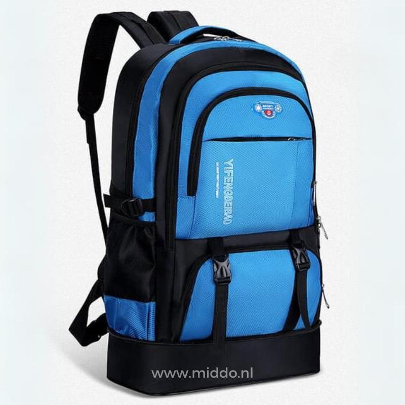 VoyagePro™ Adventure Backpack - Veelzijdige en Ruime Reisrugzak!