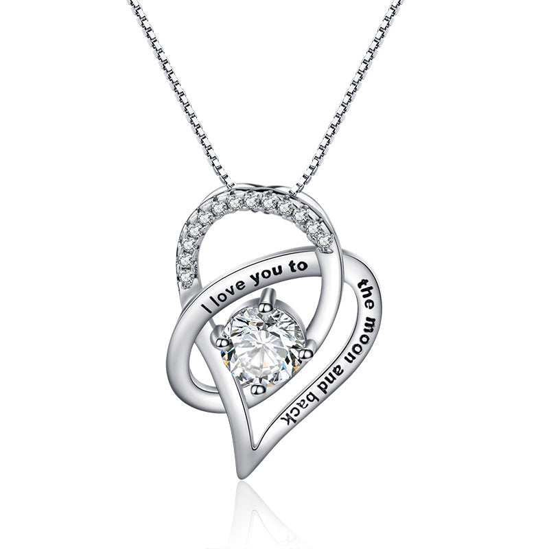 Hutsen | Gegrafeerd 'I love you' Ketting