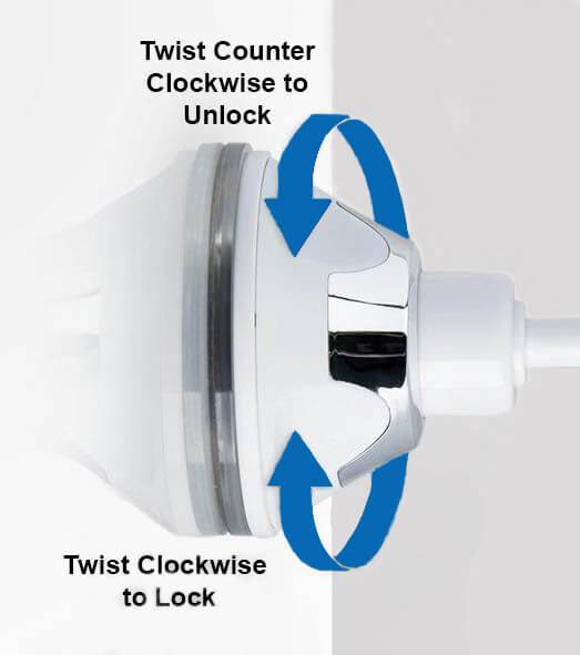 UltiFurni® FlexibleMirror - Zwanenhals Vergrotende LED-Spiegel