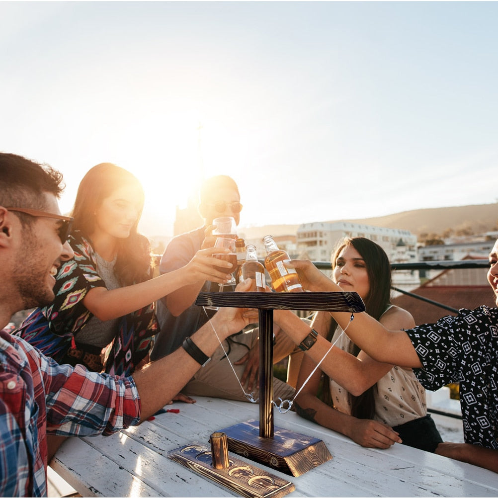 Houten Ring Toss Drinkspel | Wie ga jij verslaan?