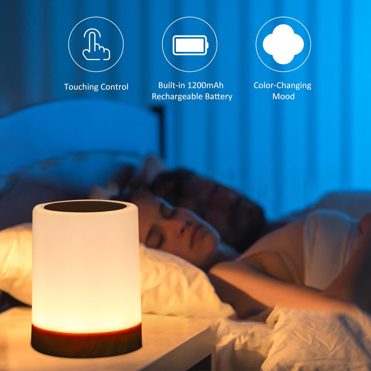 Magictouch Lamp™ | De sfeervolle nachtlamp!