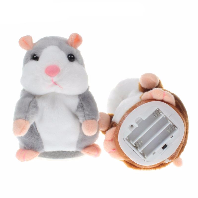 Kletshuts™ TalkingHamster - Lief Pratende Hamster Pluche Speelgoed