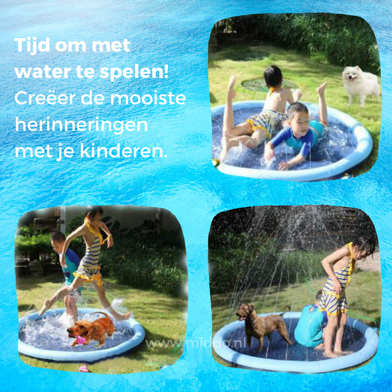 SplashZone™: Verkoelend Waterplezier voor Kinderen en Huisdieren!