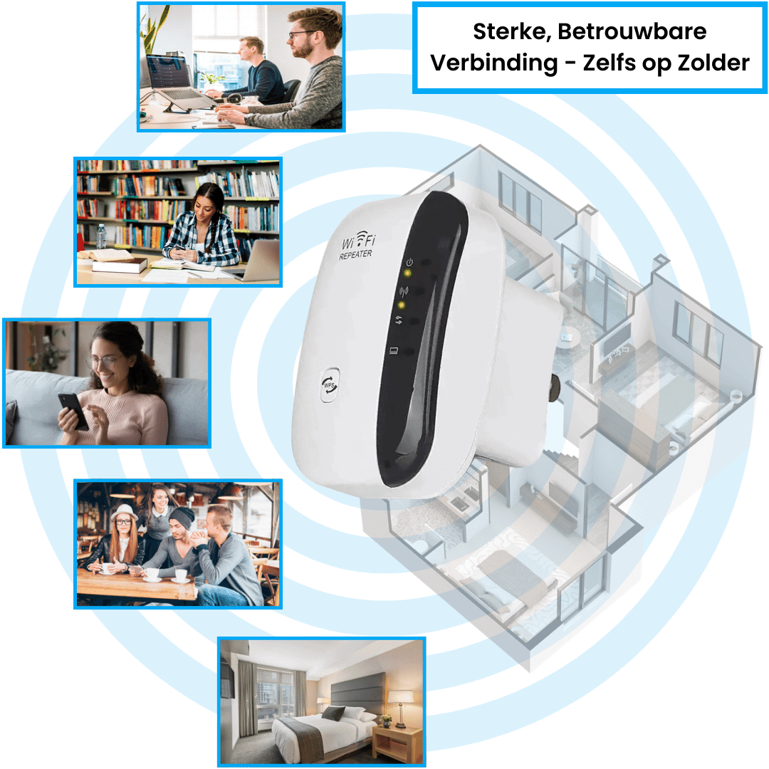 UltraWifi Pro: Versterk je WiFi voor Onbegrensde Connectiviteit Thuis!